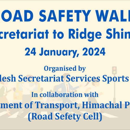 Road Safety Walk 24th Jan 2024.